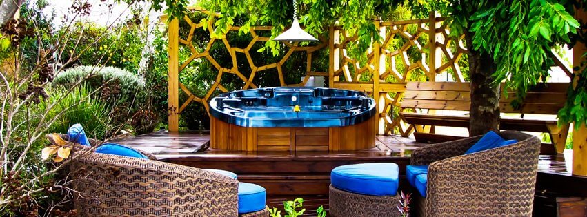 Caring for hot tub on vacation